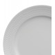 Prato Para Sobremesa 20,5cm Chevron Porcelana Germer